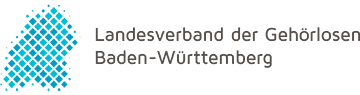 Logo Landesverband der Gehoerlosen Baden-Württemberg